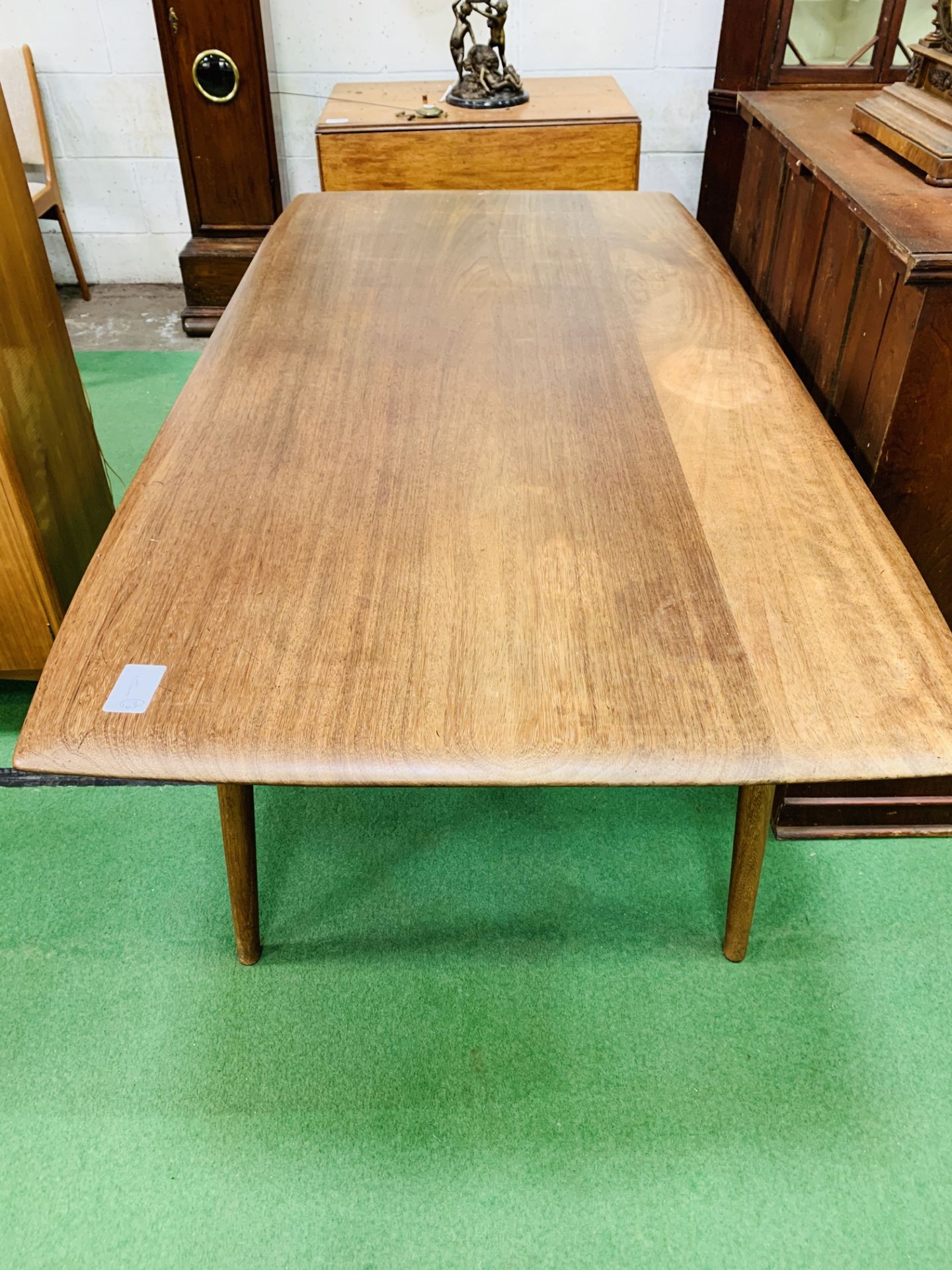 Ercol style dining table. - Image 2 of 3