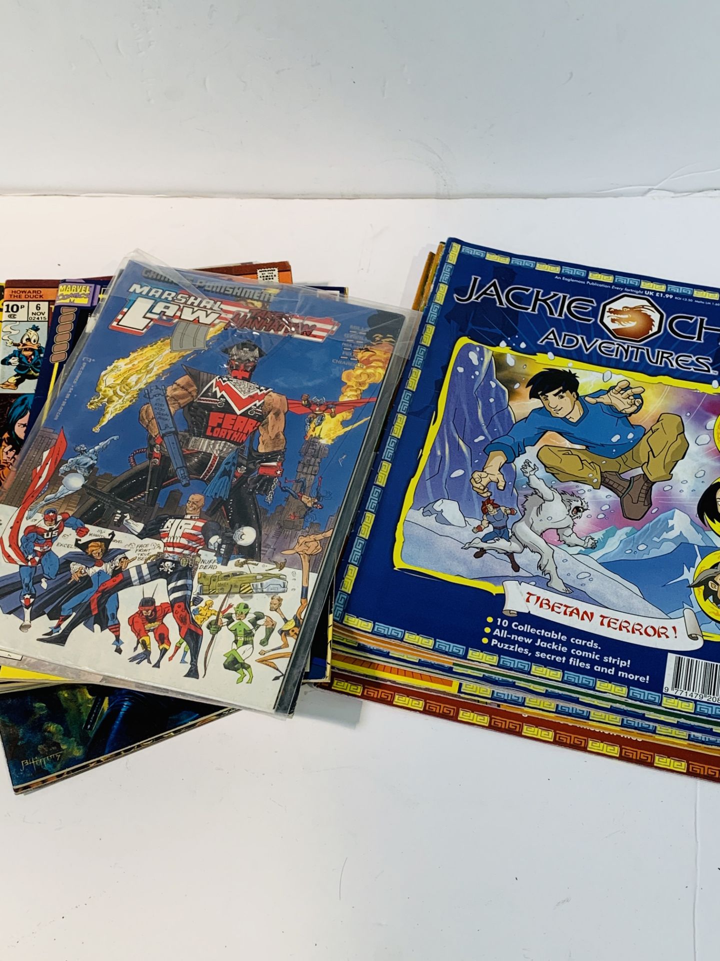 Collection of 1980's Comic Strip Superhero Comics