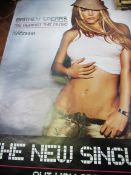 7 pop music posters including 4 Danni Minogue, 3 are signed; Mel C not signed; Brittany Spears.