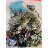 Bag of costume jewellery