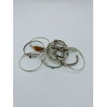 12+ Sterling Silver .925 Bangles