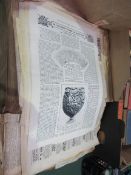 Quantity of commemorative newspapers mainly 1920's and 1930's.