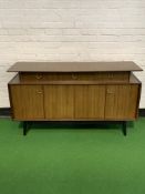 1950's 4 E. Gomme G-Plan sideboard, Tola and Black range.