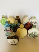 A Collection of Chinese Snuff Bottles