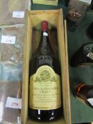 Rare 1985 Double Magnum or Jeroboam, 'Cotes du Roussillon Villages'