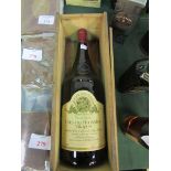 Rare 1985 Double Magnum or Jeroboam, 'Cotes du Roussillon Villages'