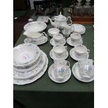 Quantity of Royal Albert "Hamlyn" dinner and tea ware.