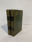 John Milton Vol 1 "Paradise Lost" & Vol 2 "Paradise Regained". Published by John Sharpe, 1827.