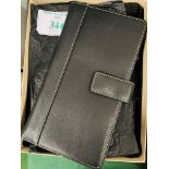Links of London leather wallet/card holder, dust bag, original box with ribbon.