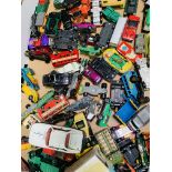 Large collection of die-cast model vehicles