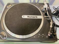 2 Numark TT 1625 mixer decks.