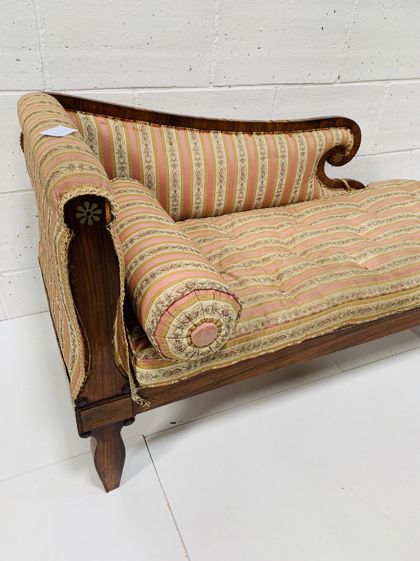 Edwardian day bed. - Image 2 of 4