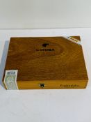 Box of 22 genuine 2019 Cohiba Esplendidos Cuban cigars