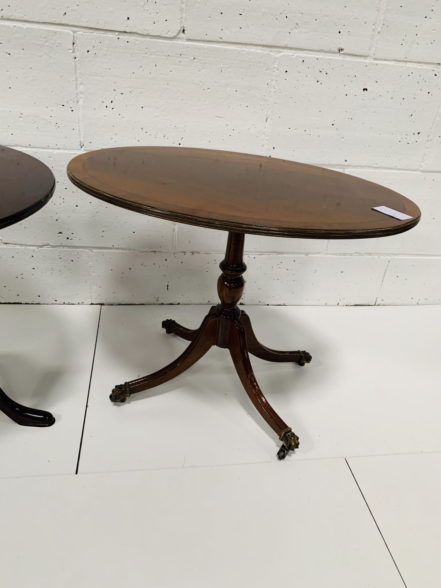 Two mahogany occasional tables. - Image 2 of 3