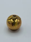 9ct gold pomander by Frank Hyams Ltd.