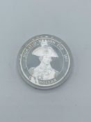 2005 Cook Islands silver dollar.