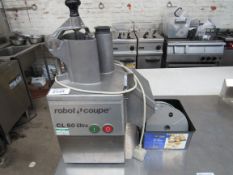 Robot Coupe CL50 food processor with blades