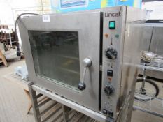 Lincat convection oven on stand.