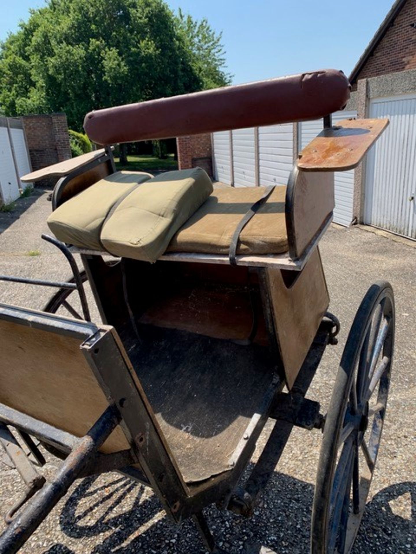 EXERCISE CART built by Henry Bowers of Devon (?) to suit 13 to 15.2hh. Lot 18 is located near Liph - Image 4 of 5