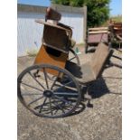 EXERCISE CART built by Henry Bowers of Devon (?) to suit 13 to 15.2hh. Lot 18 is located near Liph