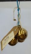 3 x round harness bells - carries VAT