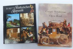 Cooper Henderson and the Open Road by Charles Lane, 1984; and Postkutschen Romantic by W.W. Windisc