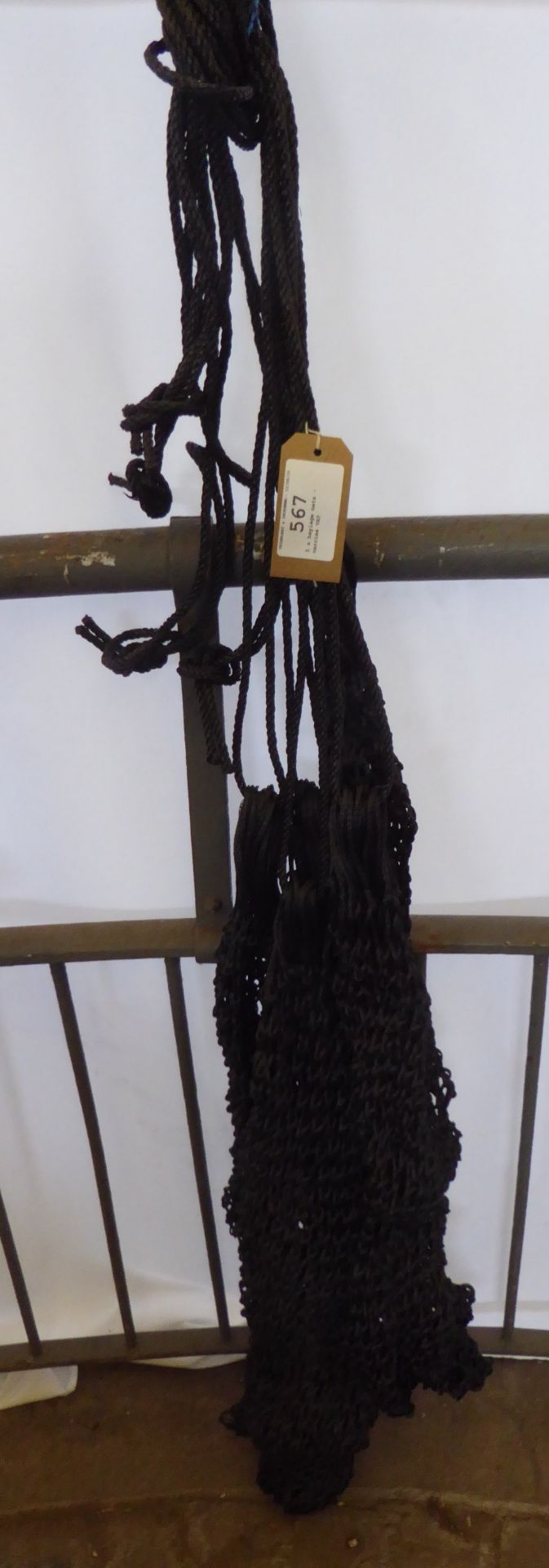 5 x black haylage nets - carries VAT