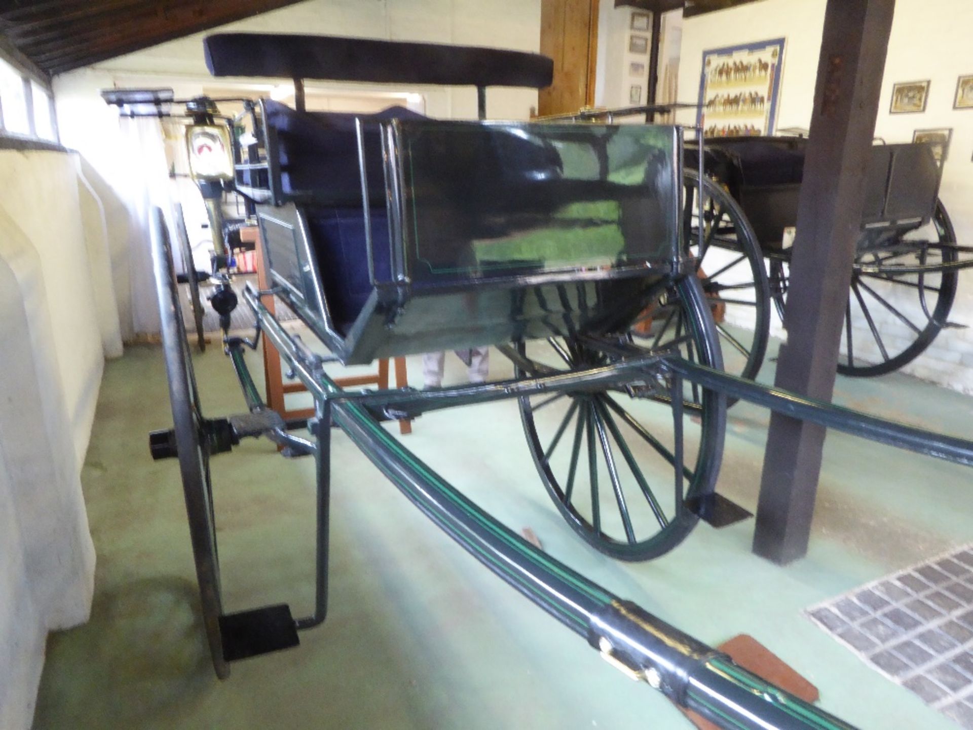 TANDEM DOG CART built by Windover circa 1900 to suit 14.2 to 15.2hh single or tandem. Lot 10 is loc - Image 19 of 19