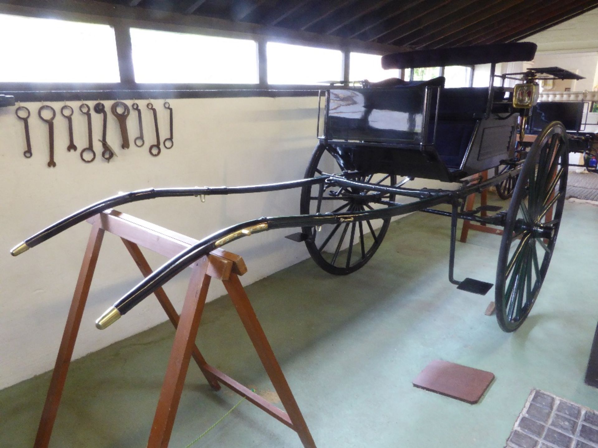 TANDEM DOG CART built by Windover circa 1900 to suit 14.2 to 15.2hh single or tandem. Lot 10 is loc - Image 15 of 19