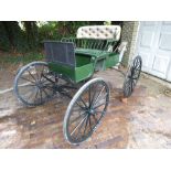 4-WHEEL BUGGY from Columbus & Cortland Carriages Ltd of London c. 1900, to suit 14 to 16hh single or