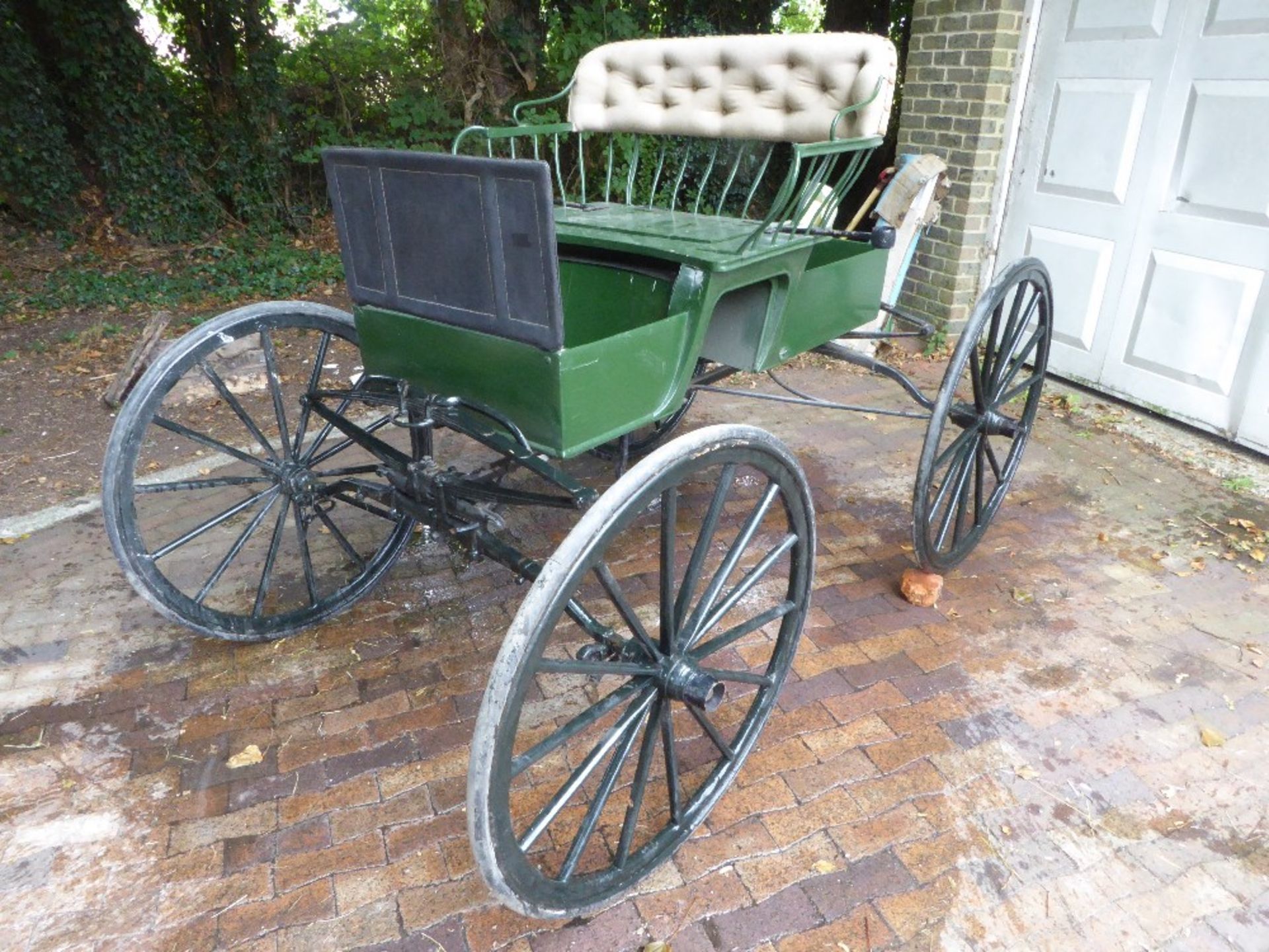 4-WHEEL BUGGY from Columbus & Cortland Carriages Ltd of London c. 1900, to suit 14 to 16hh single or