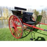 RALLI CAR built by Lynn of Londonderry, circa 1898 to suit 14 to 14.2hh. Recently restored by Barry