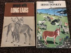 2 books - People with Long Ears by Robin Boreick and The Irish Donkey by Erik Swinfen