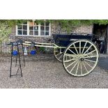 GOVERNESS CART built by J.A. Lawton & Co., of Liverpool & London, to suit 13.2 to 14hh. Lot 5 is l
