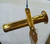 Brass whip holder - carries VAT