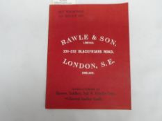 Saddlery and Harness Catalogue by Rawle of London