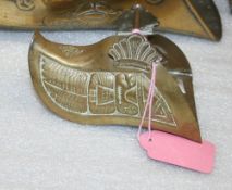 Child's/Miniature brass Spanish stirrup