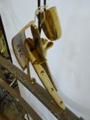 Set of brass shaft fittings - carries VAT