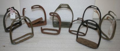 Collection of stirrups