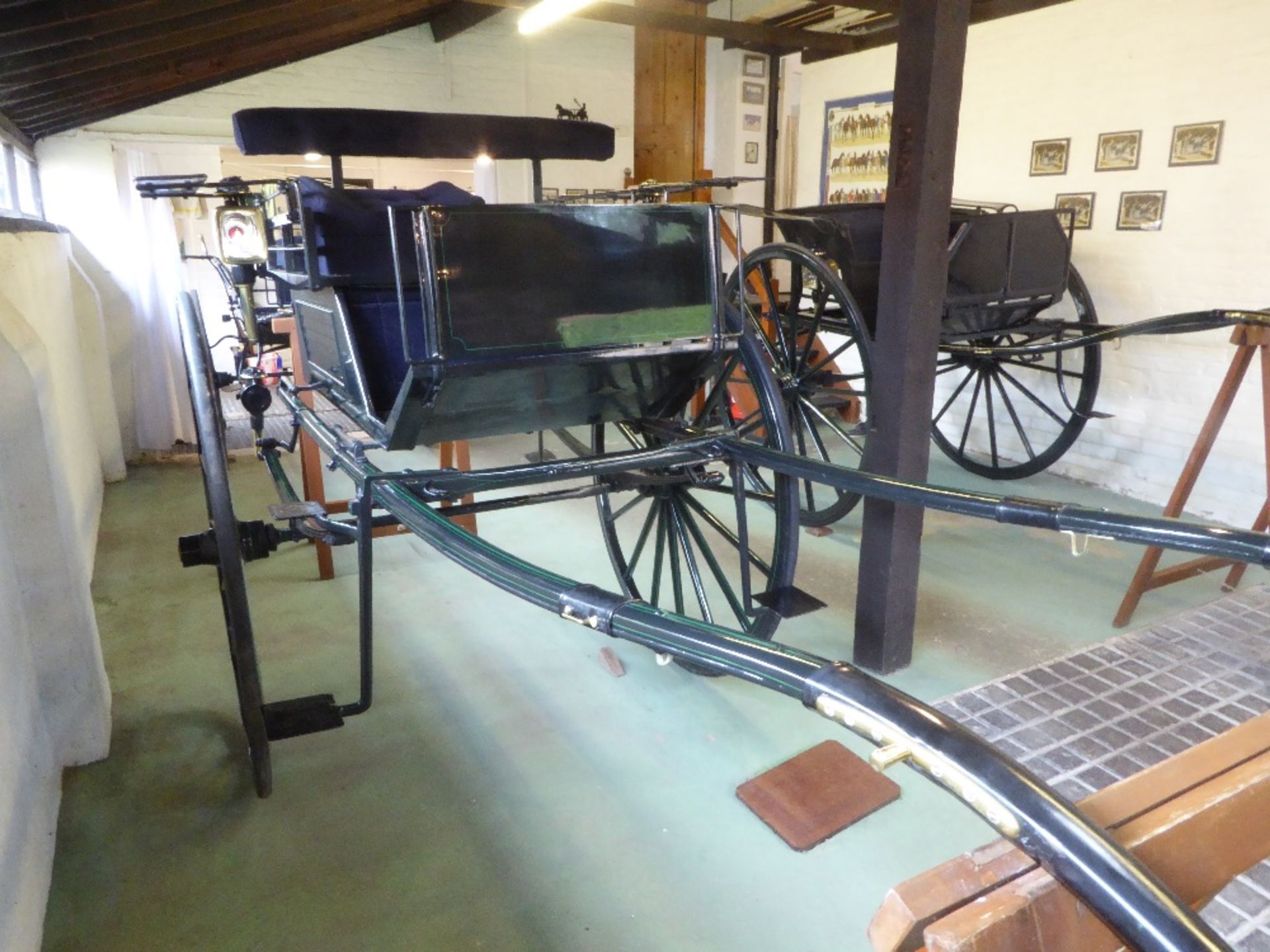 TANDEM DOG CART built by Windover circa 1900 to suit 14.2 to 15.2hh single or tandem. Lot 10 is loc - Image 18 of 19