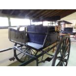 TANDEM DOG CART built by Windover circa 1900 to suit 14.2 to 15.2hh single or tandem. Lot 10 is loc
