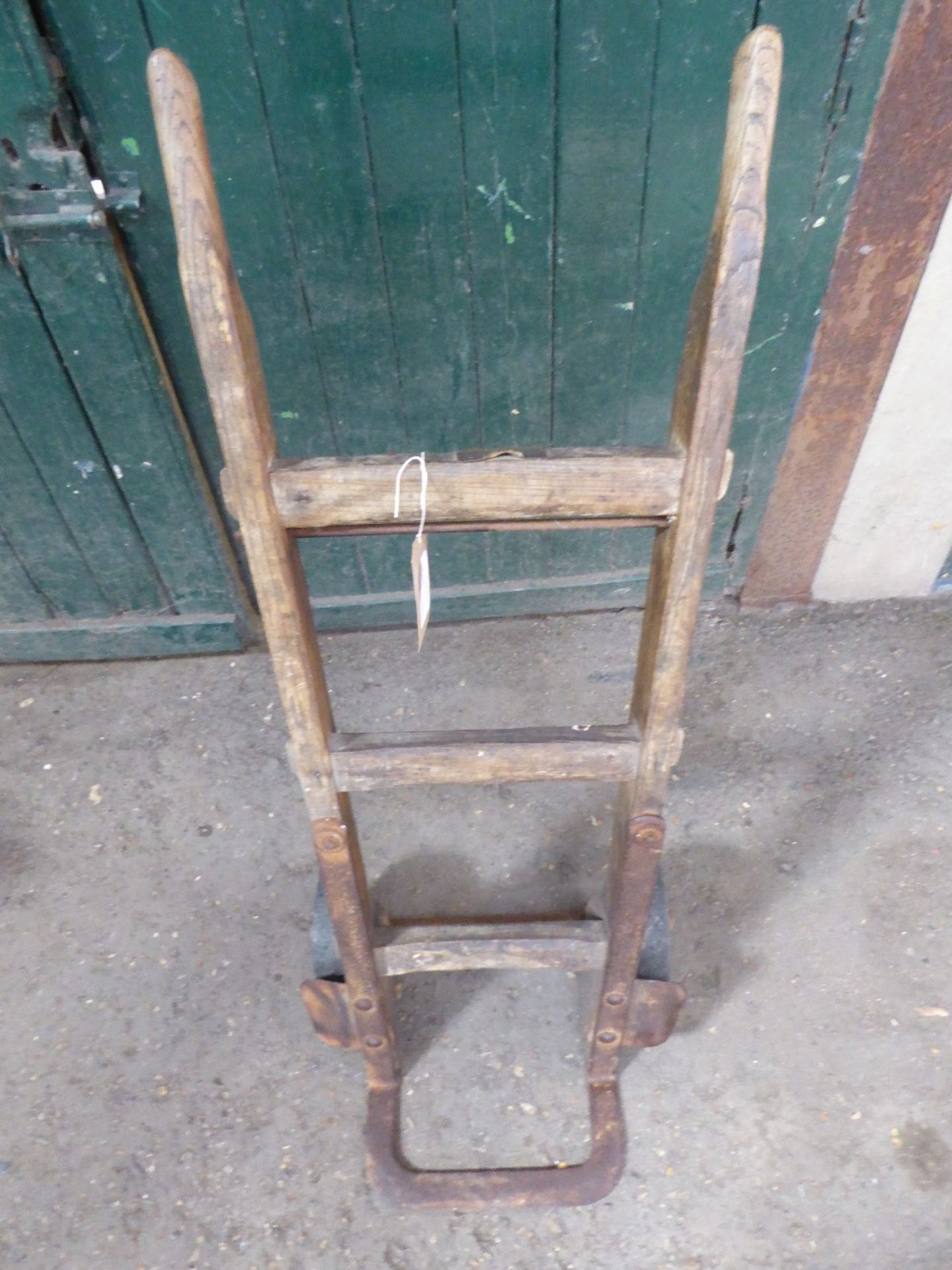 Antique sack barrow made by Reedaw Industrial Co., Cirencester - Image 2 of 2