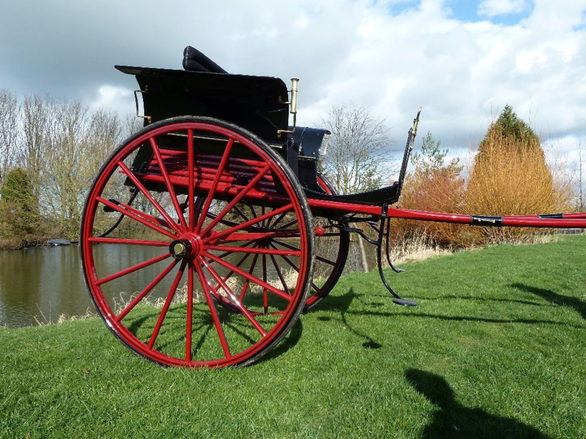 RALLI CAR built by Lynn of Londonderry, circa 1898 to suit 14 to 14.2hh. Recently restored by Barry - Image 5 of 7
