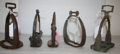 5 x unusual stirrups