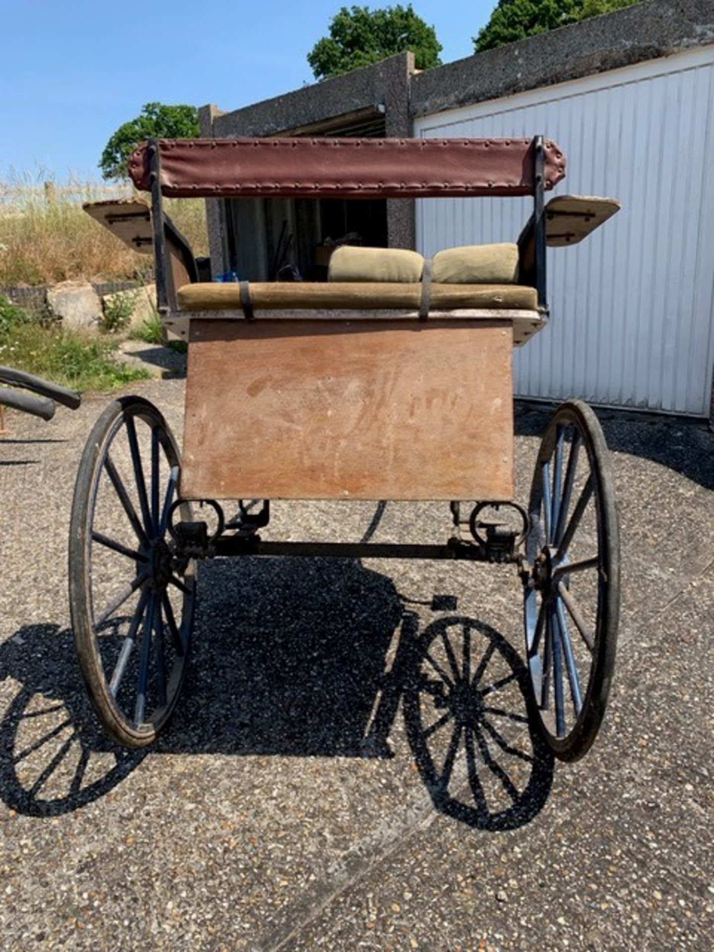 EXERCISE CART built by Henry Bowers of Devon (?) to suit 13 to 15.2hh. Lot 18 is located near Liph - Image 2 of 5