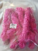 10 x new hay nets in pink