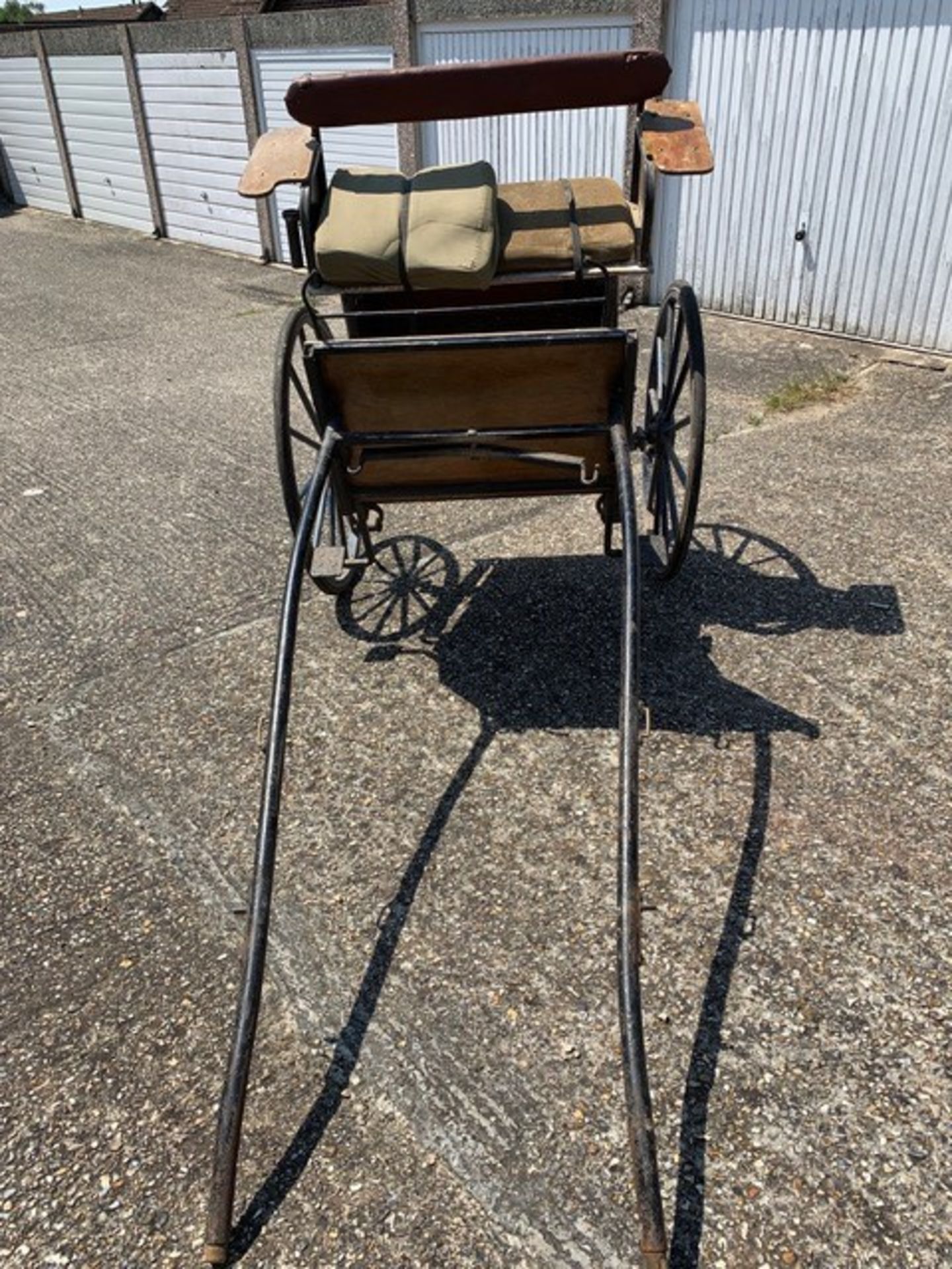 EXERCISE CART built by Henry Bowers of Devon (?) to suit 13 to 15.2hh. Lot 18 is located near Liph - Image 3 of 5