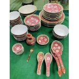 Quantity of Chinese tableware.