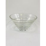 Jasper Company Stuart crystal fruit bowl.