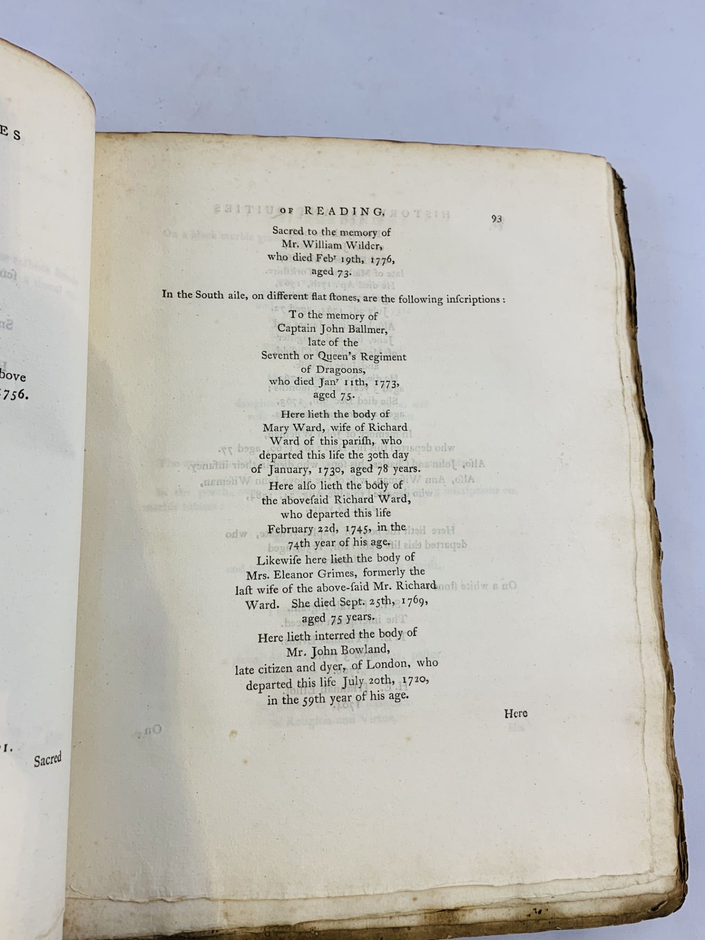 An original copy of The History and Antiquites of Reading, by Rev. Coates, published 1802 - Image 5 of 5